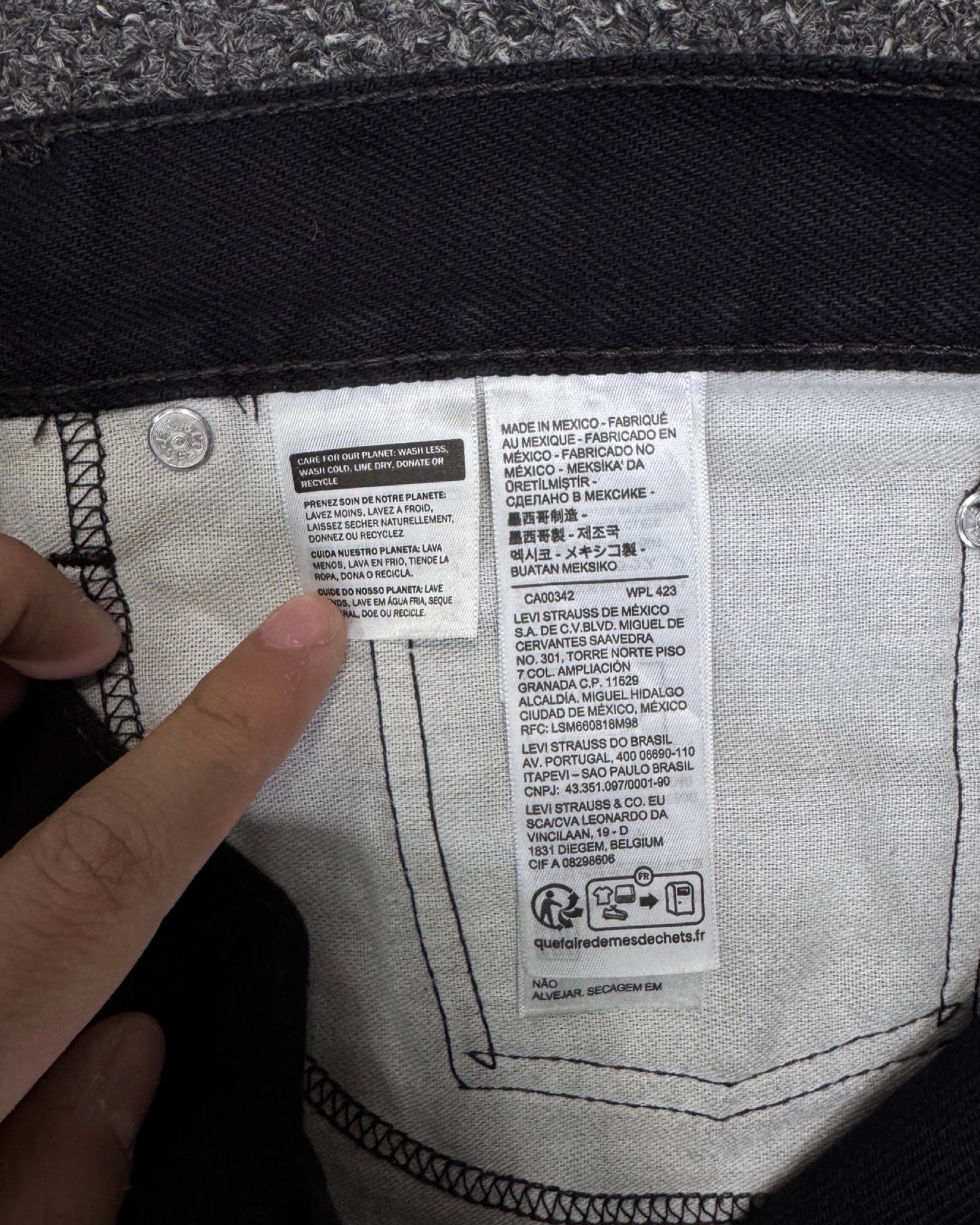 LEVI'S 505 w42l30