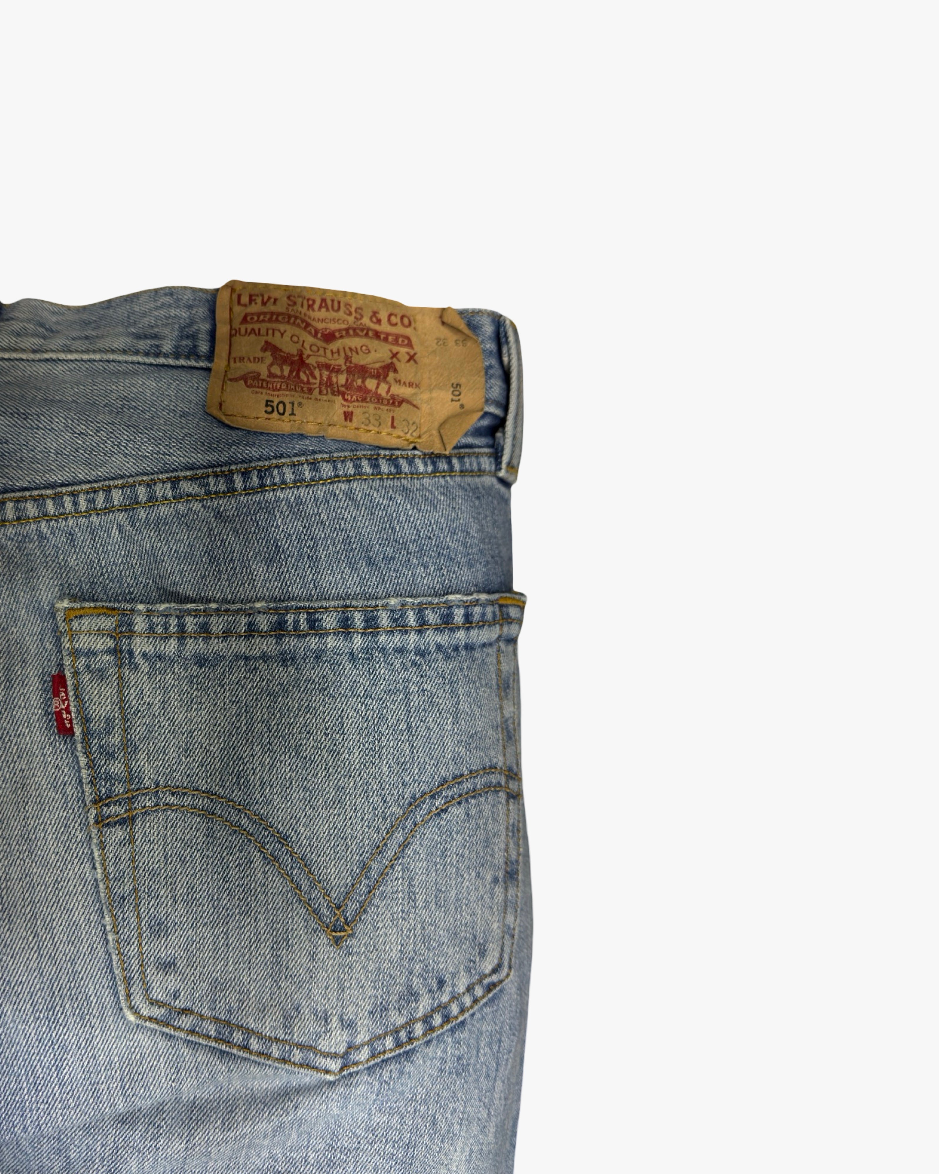 levi's 501 w33l32