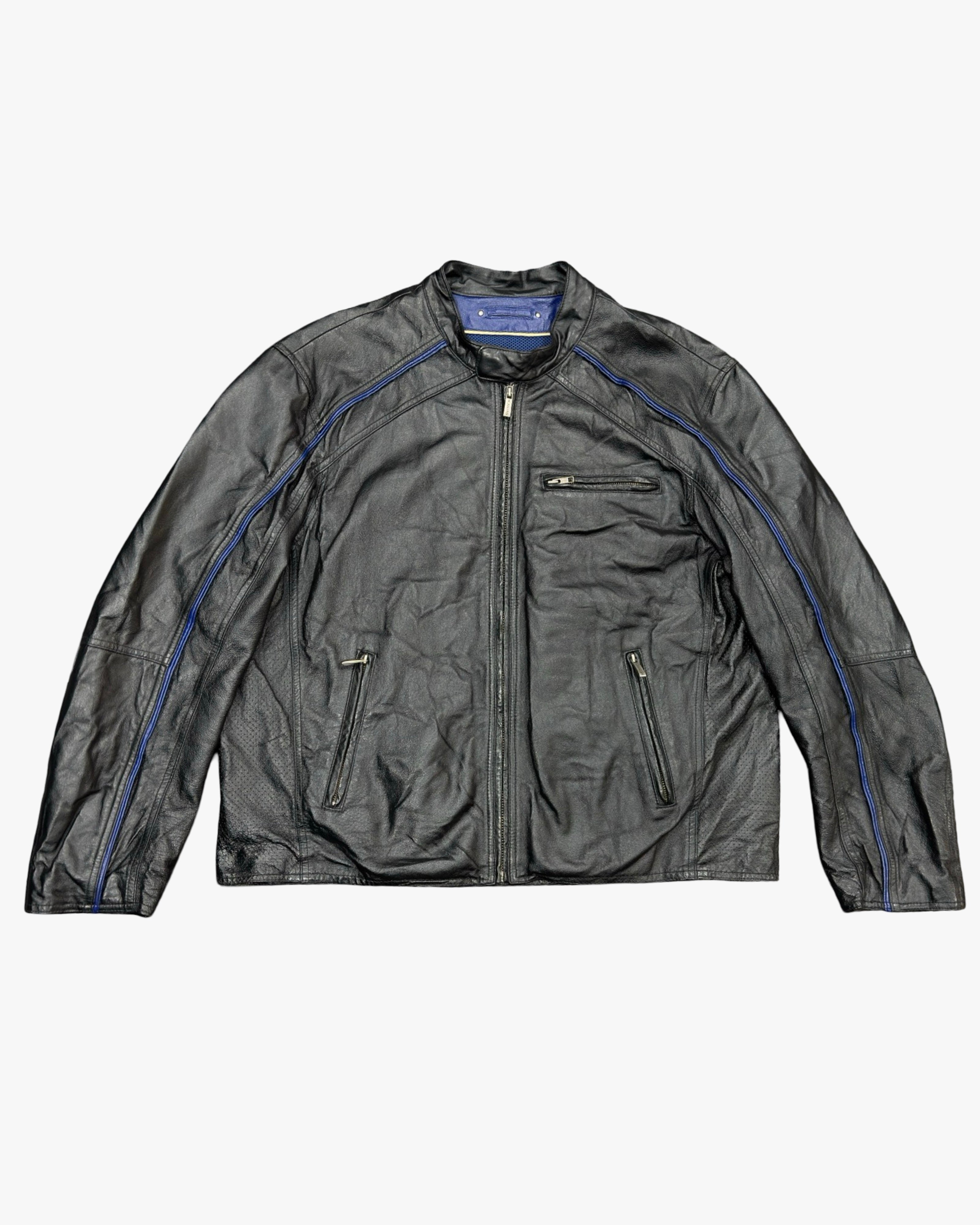 genuine leather biker's wilson leathers xl