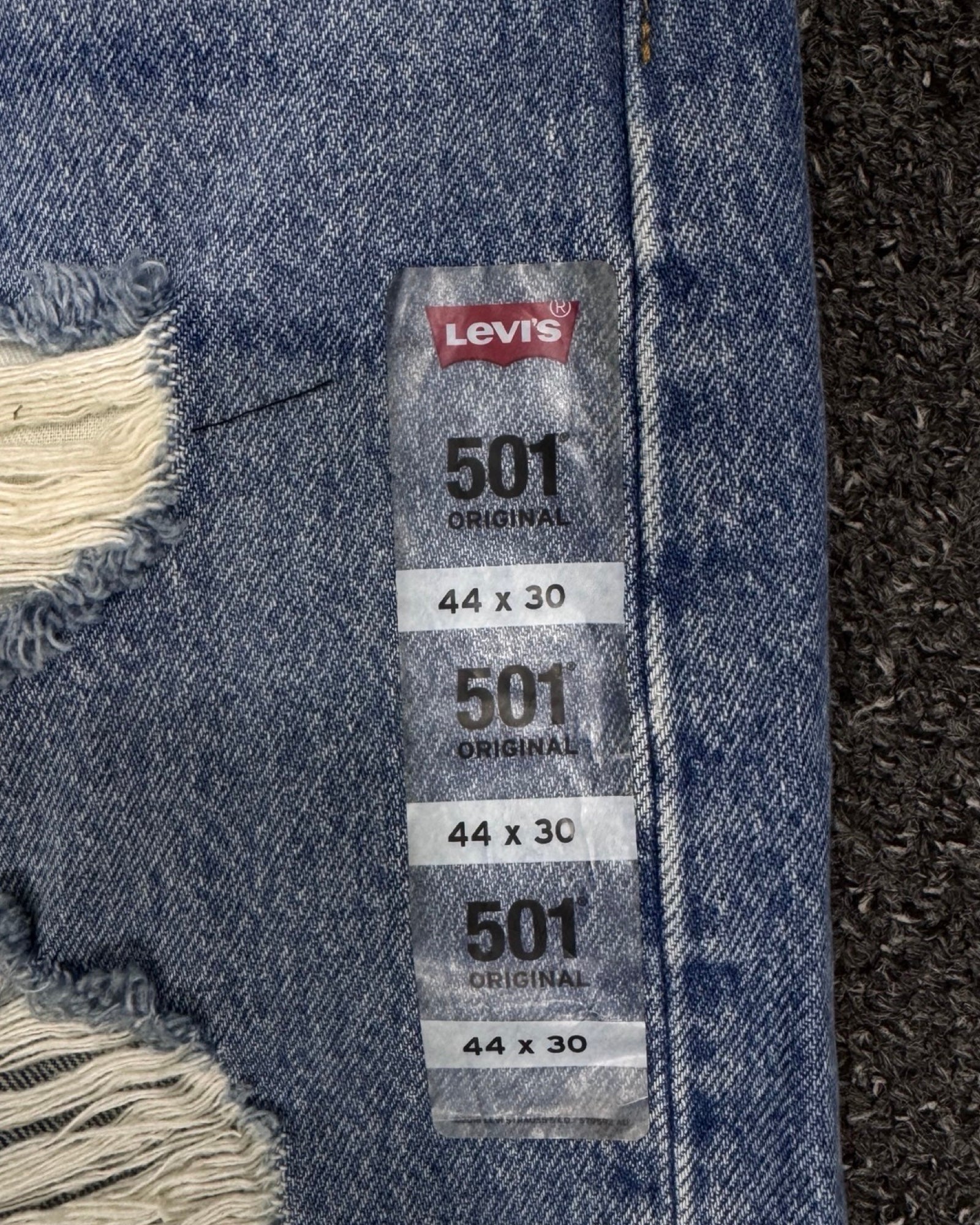 LEVI'S 501 w44l30