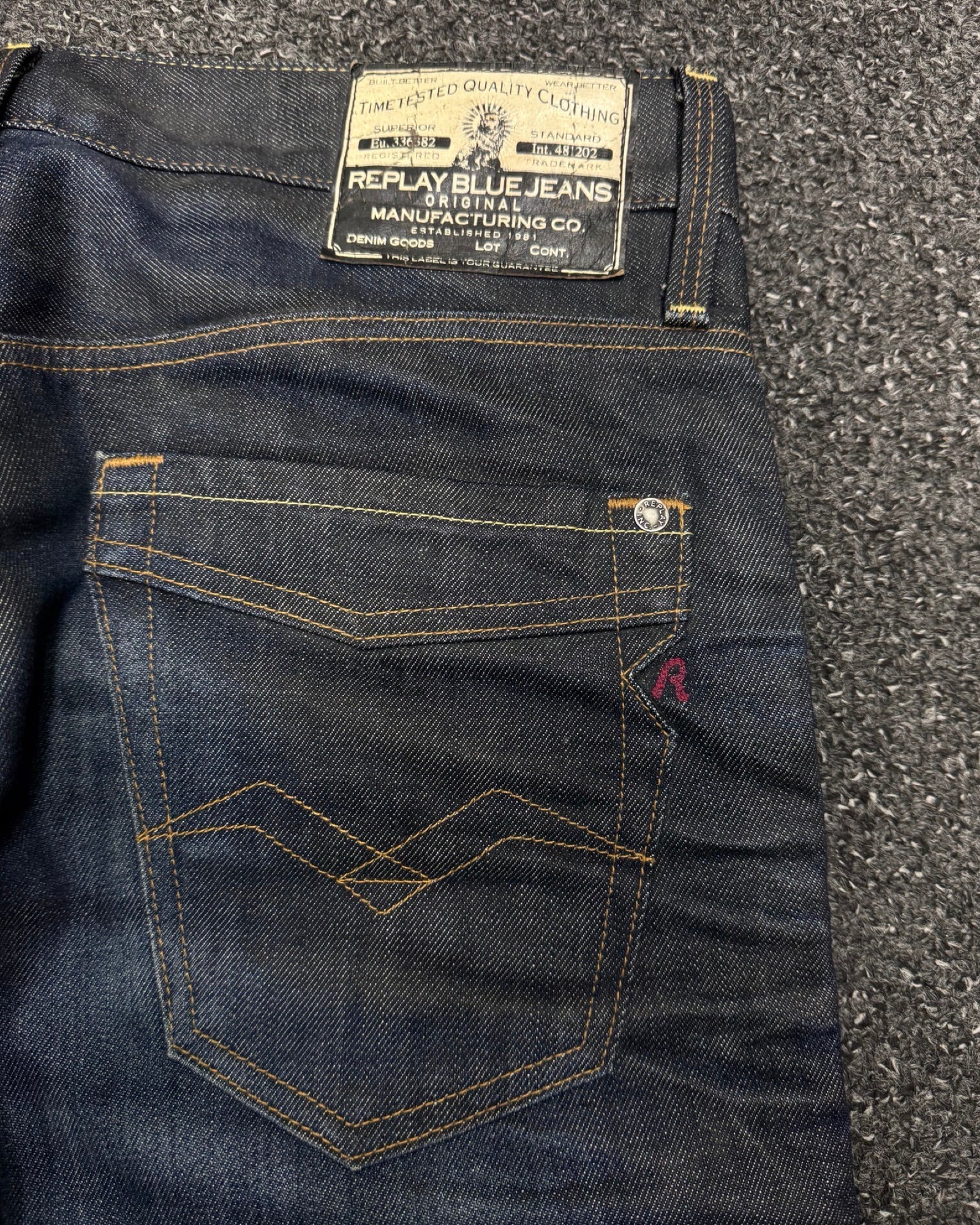 REPLAY BLUE JEANS Bootcut w30l36