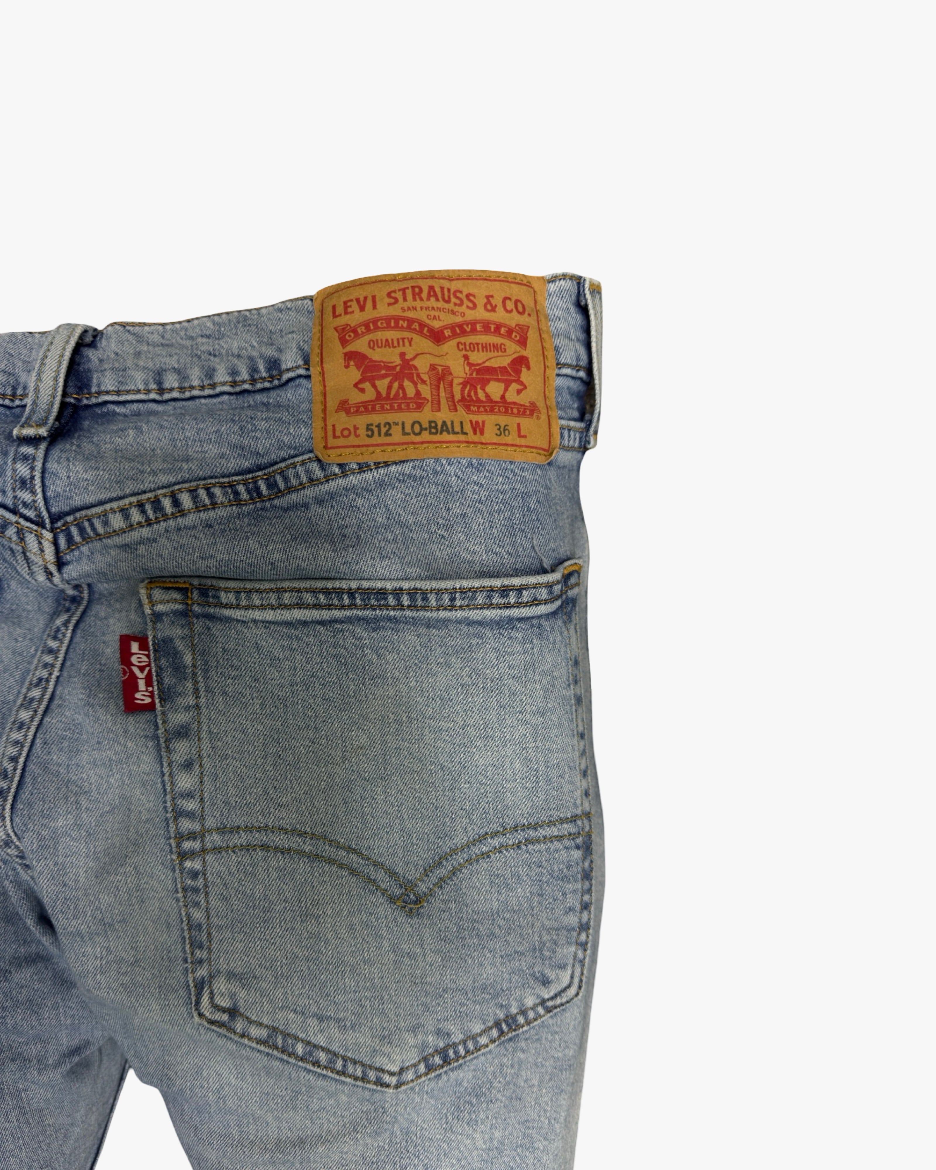 LEVI'S lo-ball 512 w36l32