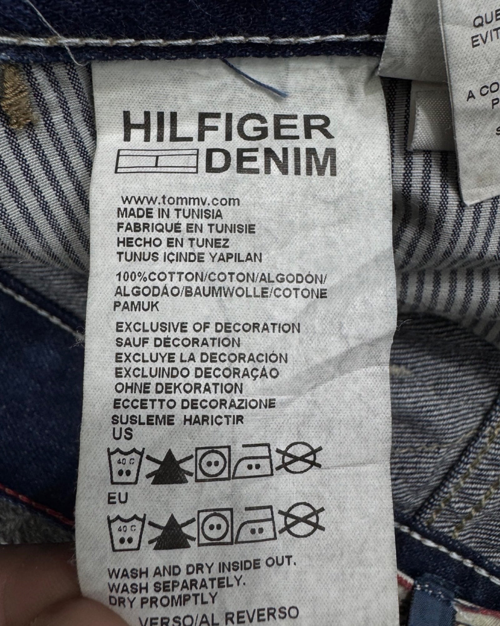 TOMMY HILFIGER Straight w32l30