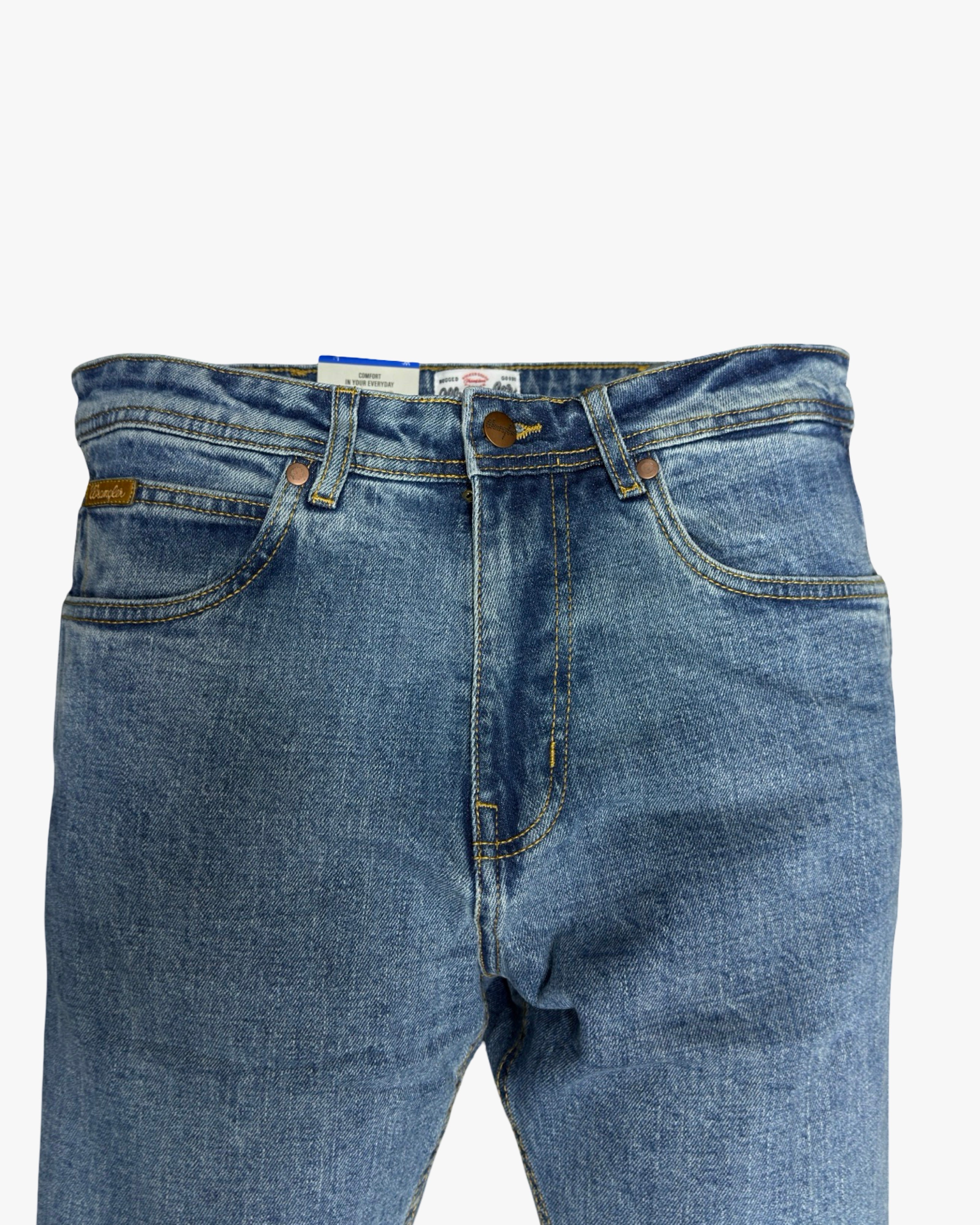 wrangler trim western fit light light stonewash