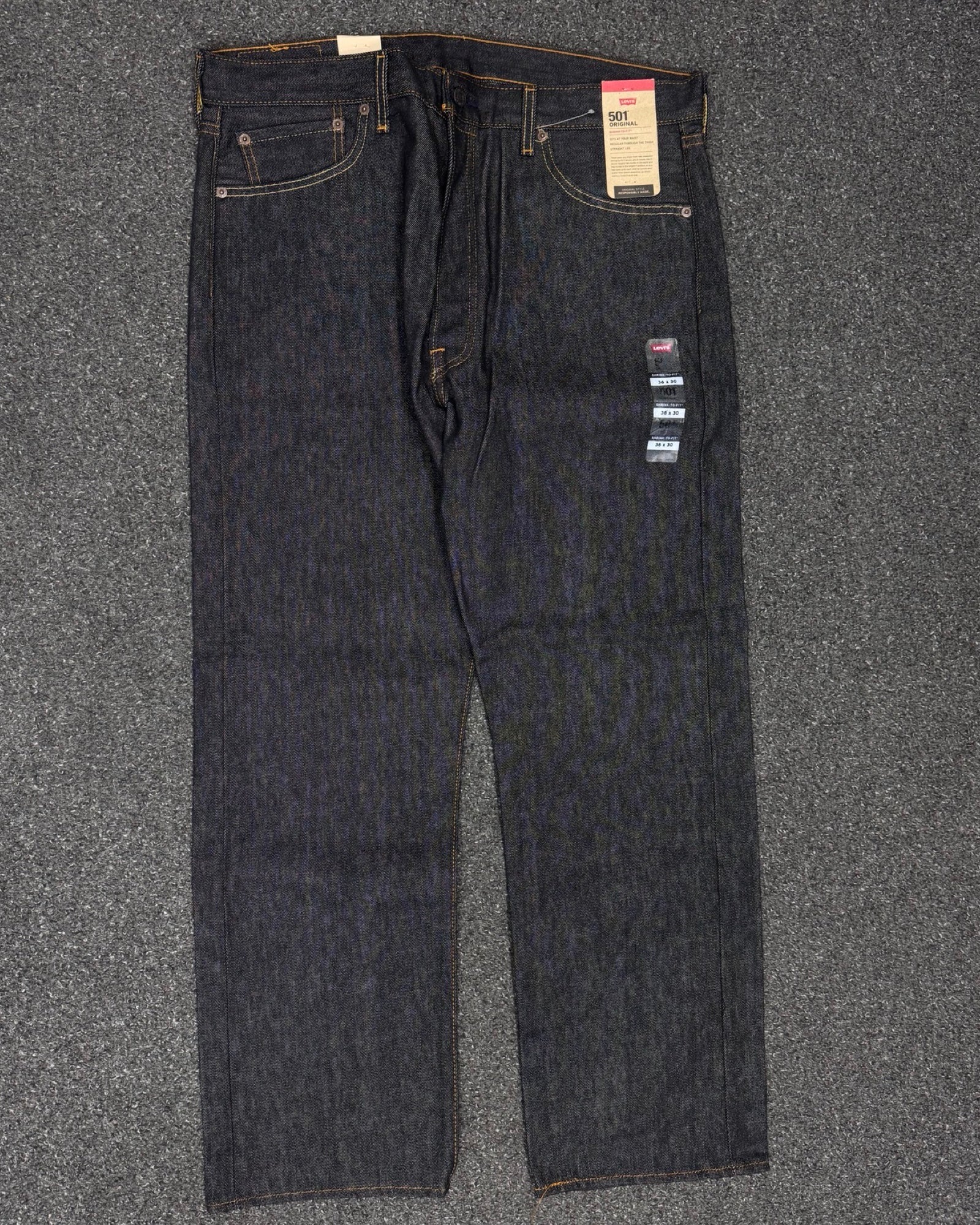 LEVI'S 501 w36l30