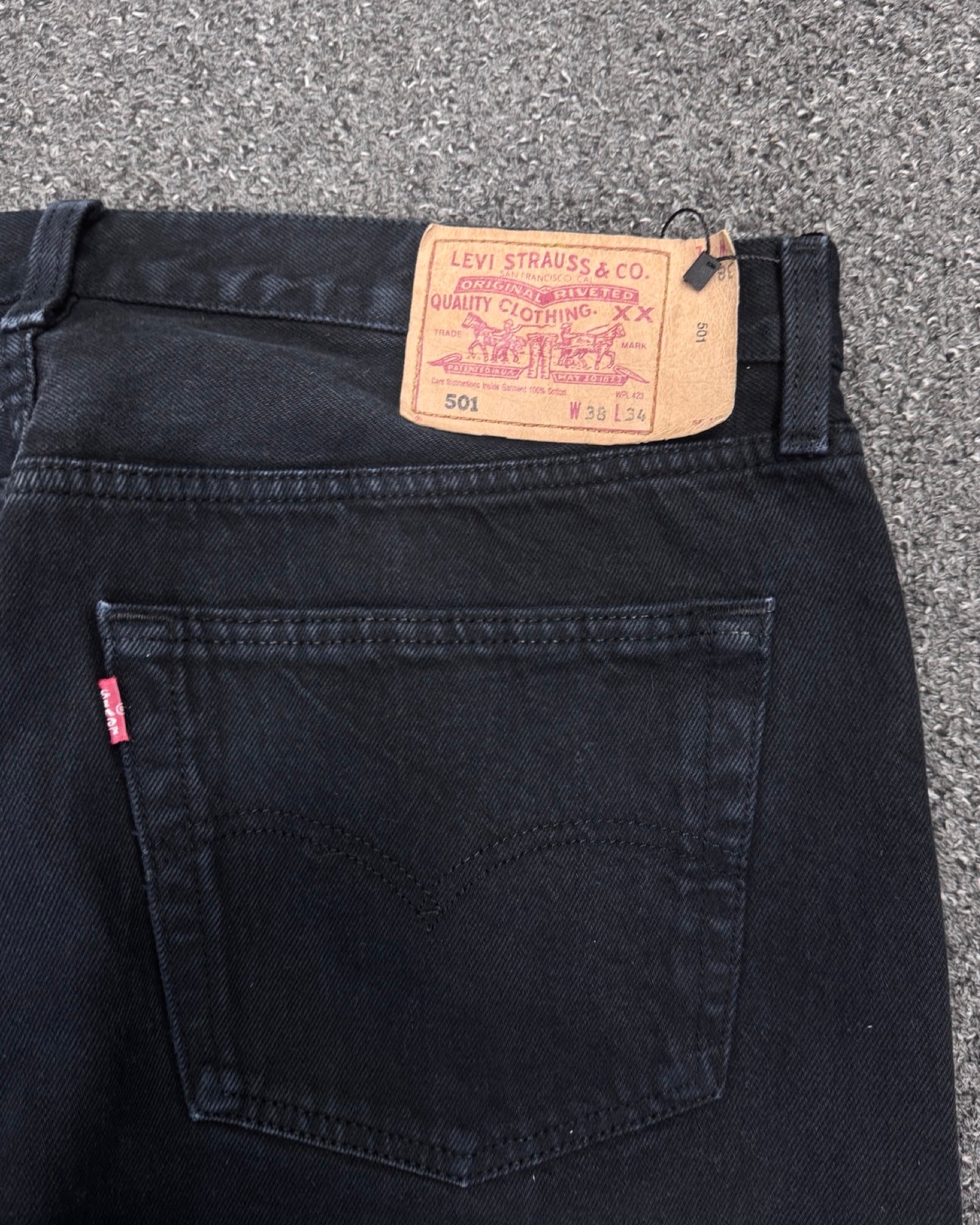 LEVI'S 501 w38l34