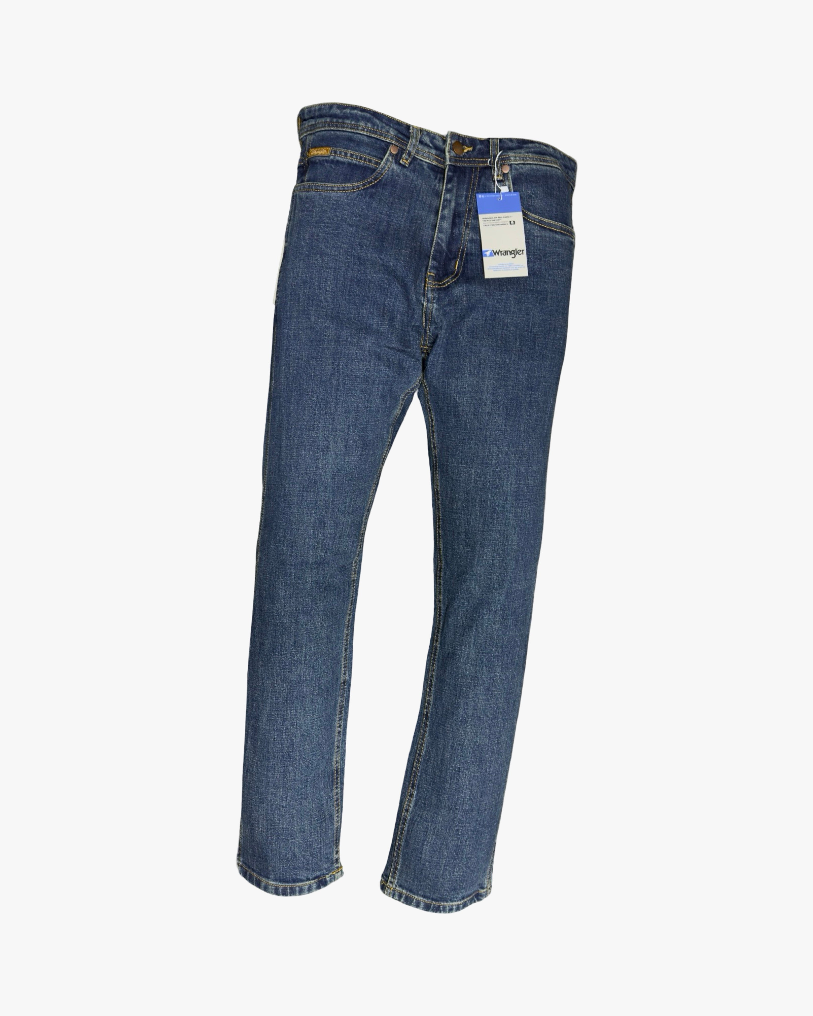 wrangler trim western fit green stonewash