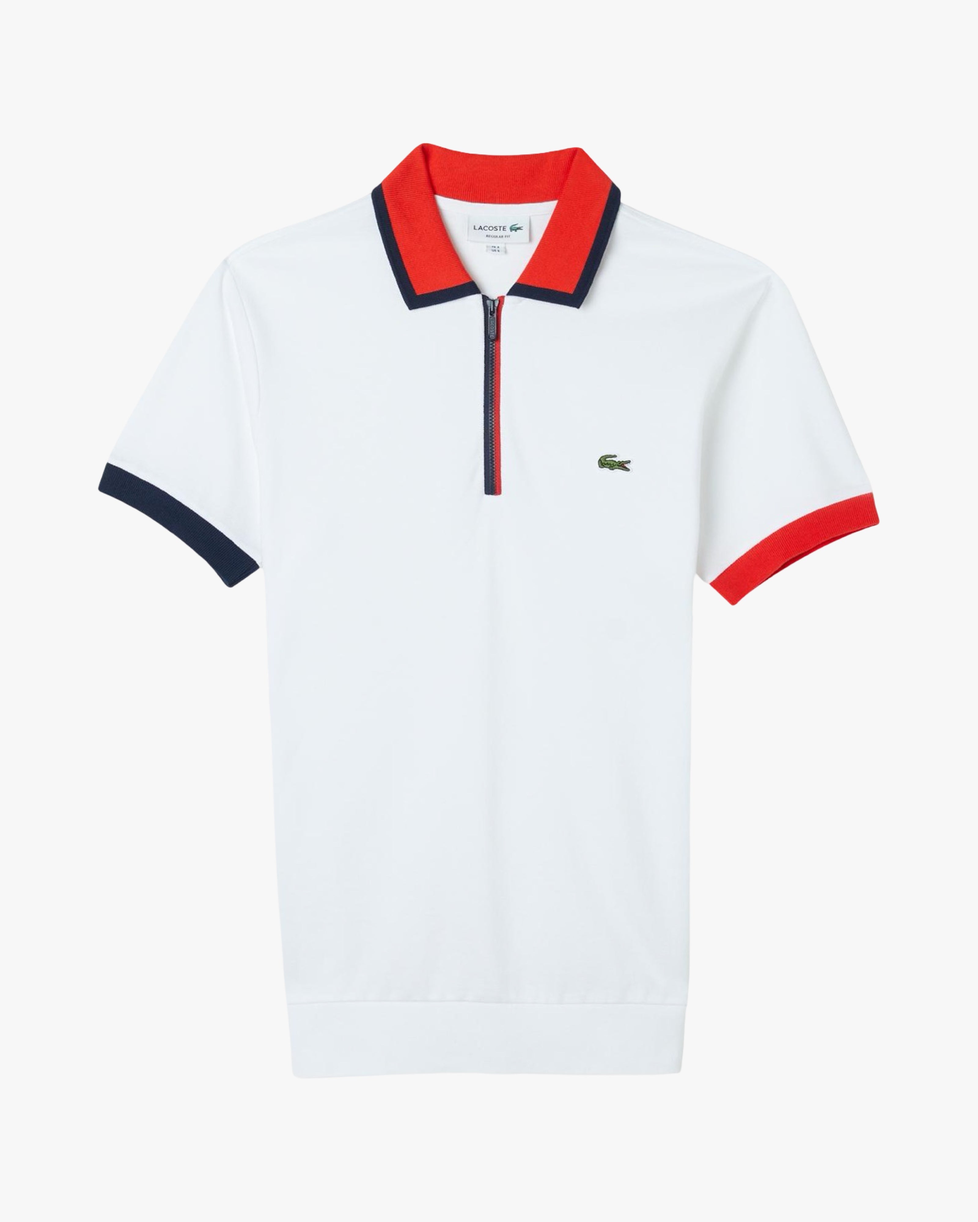 Lacoste zipper