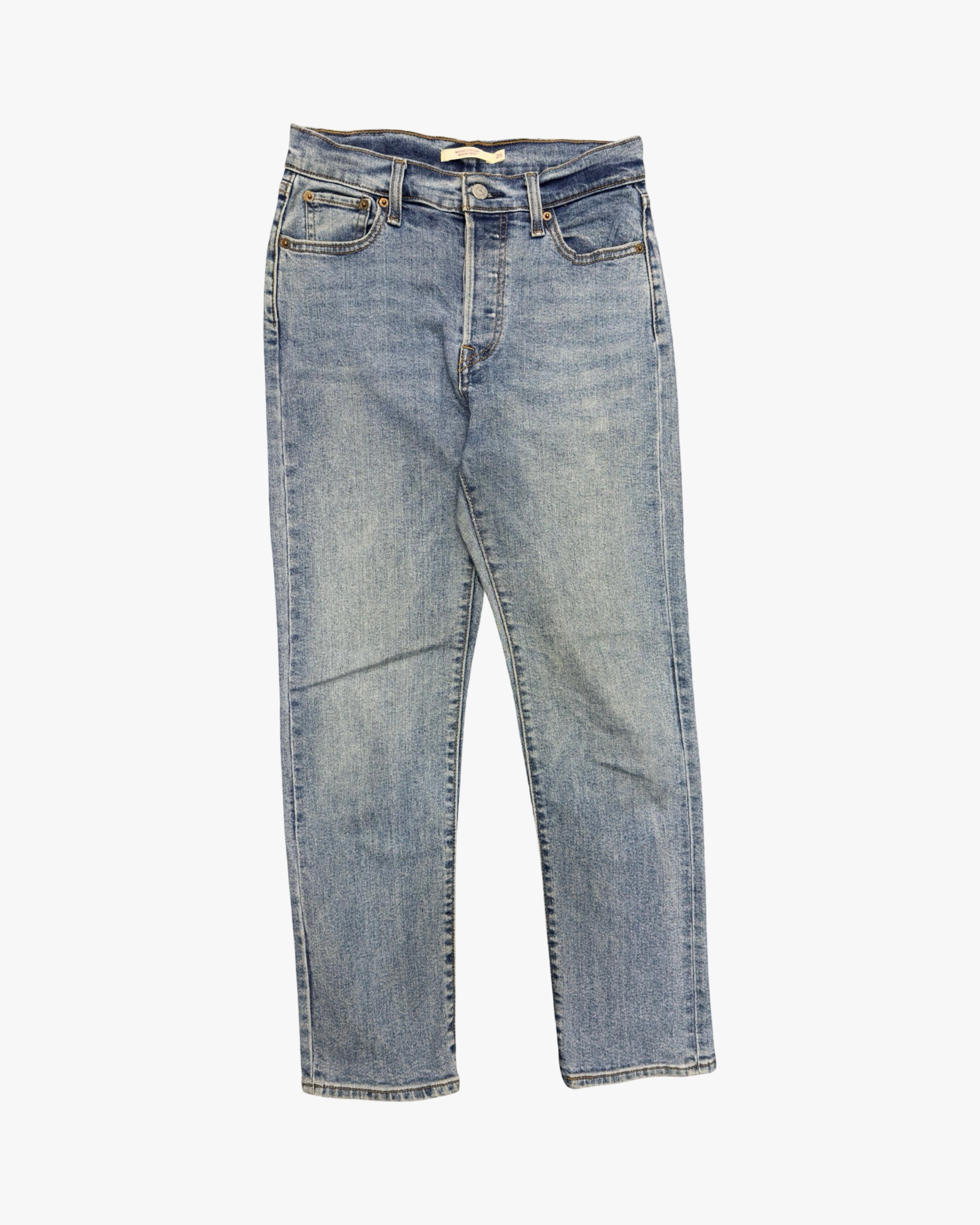 levi's wedge straight w26l30