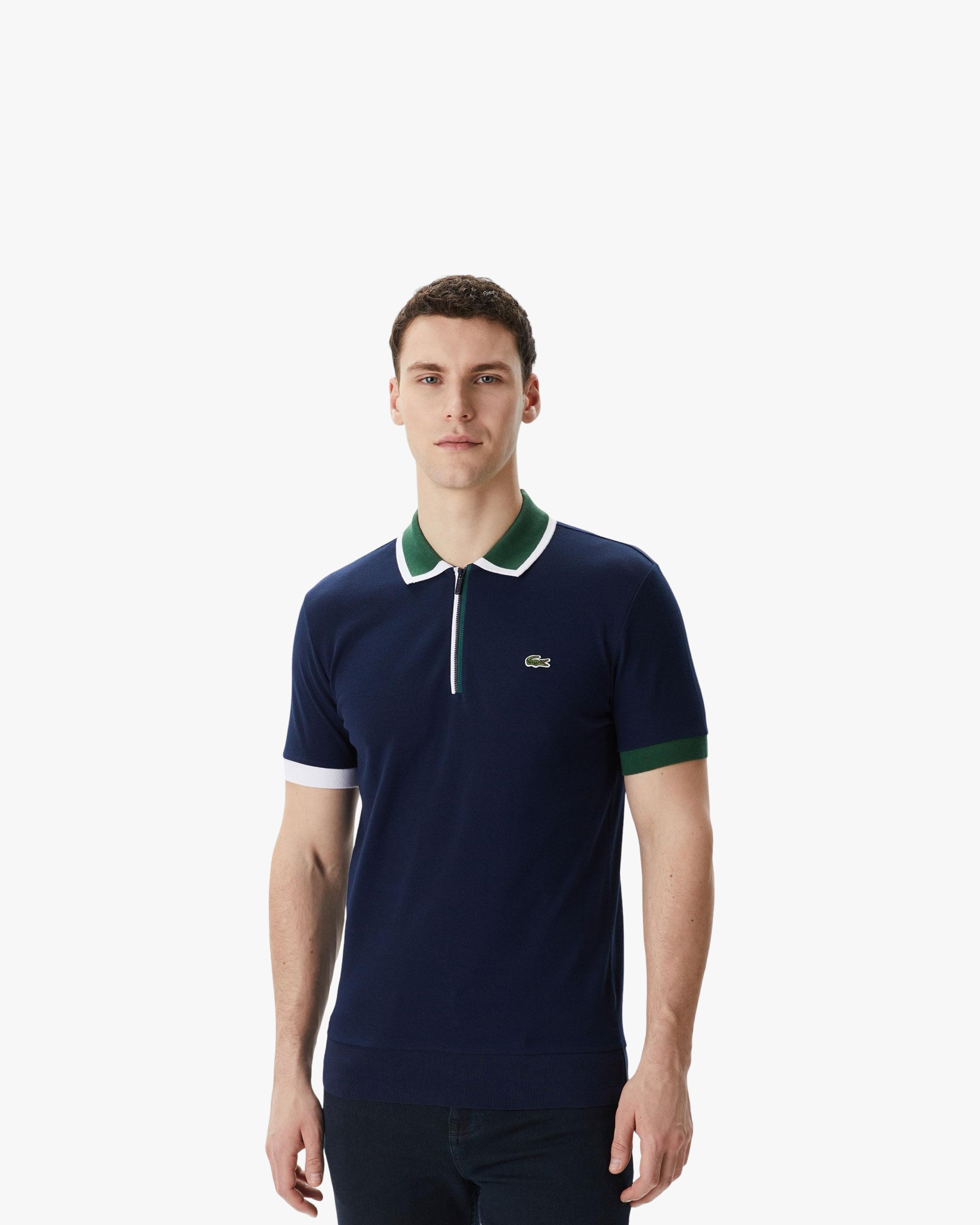 Lacoste zipper