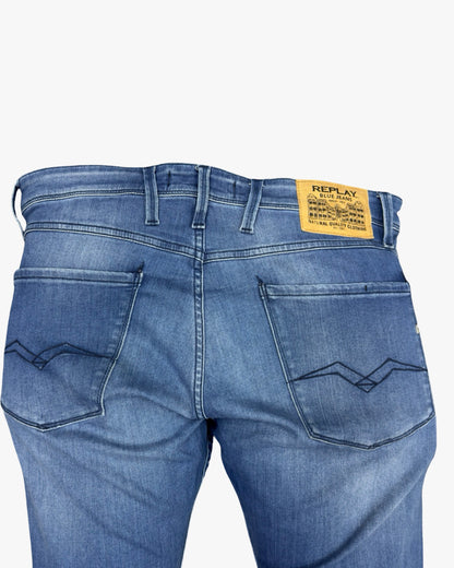 REPLAY BLUE JEANS ANBASS W34L32