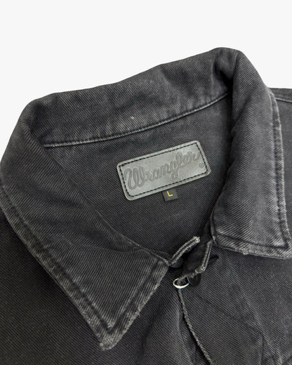 wrangler denim vest large