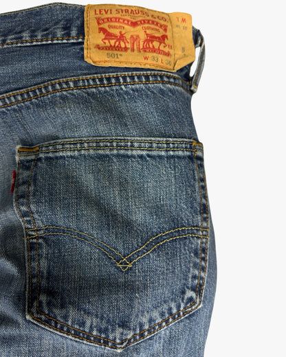 levi's 501 W33L36