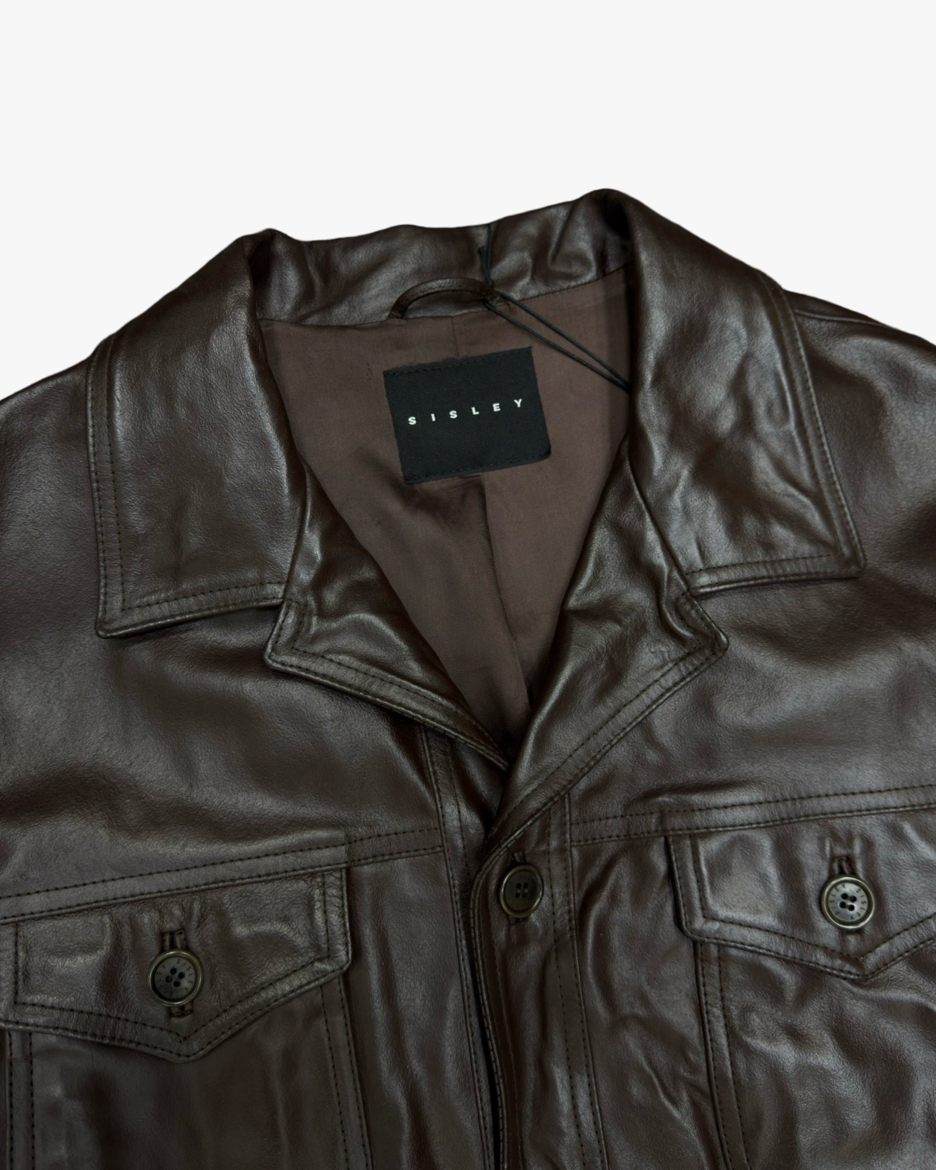 sisley trench blazer xl
