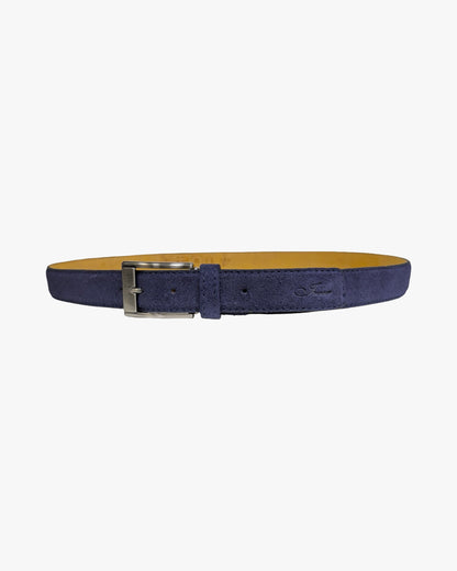 flair by passo sued leather navy 33mm