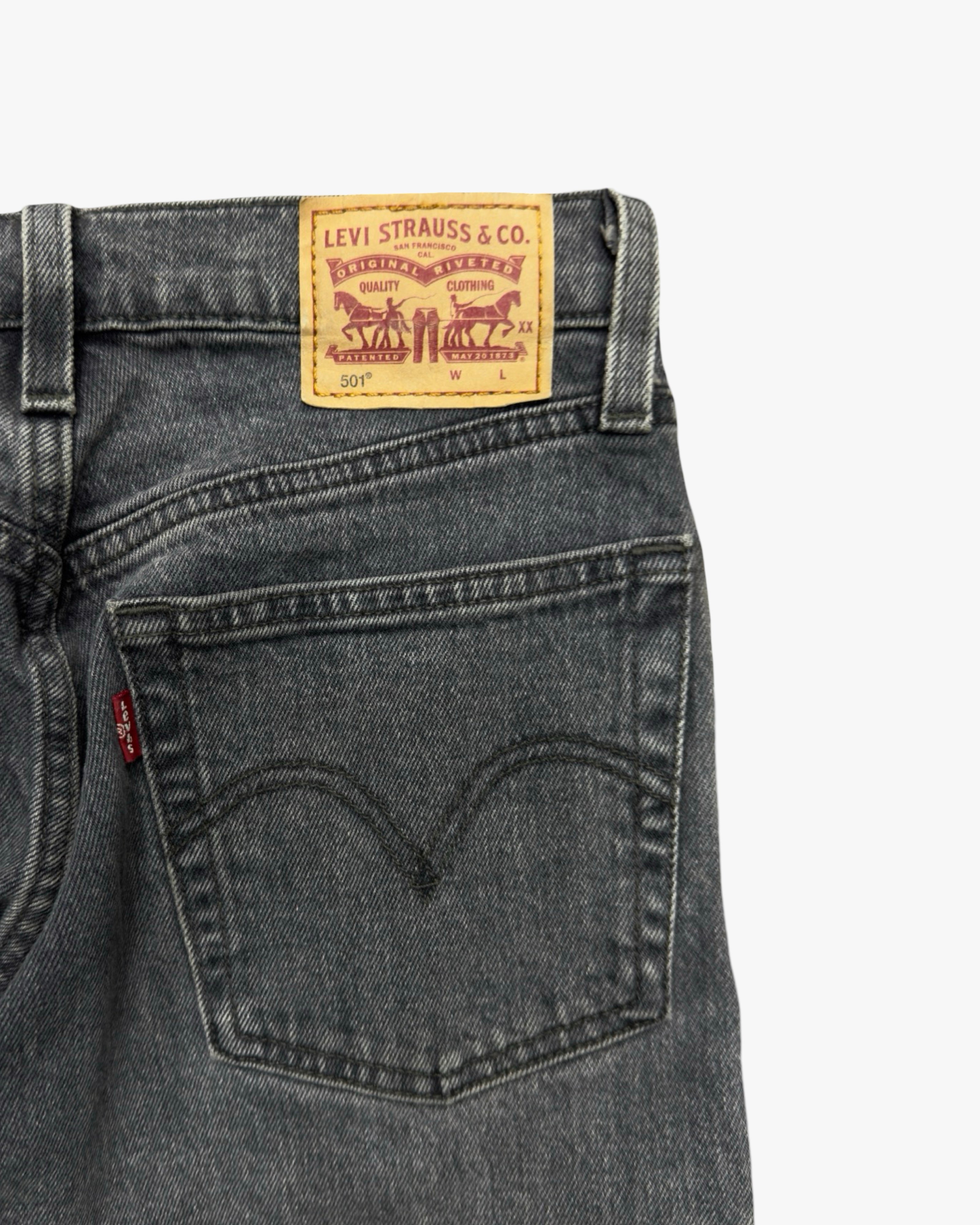 levi's 501's w25l26