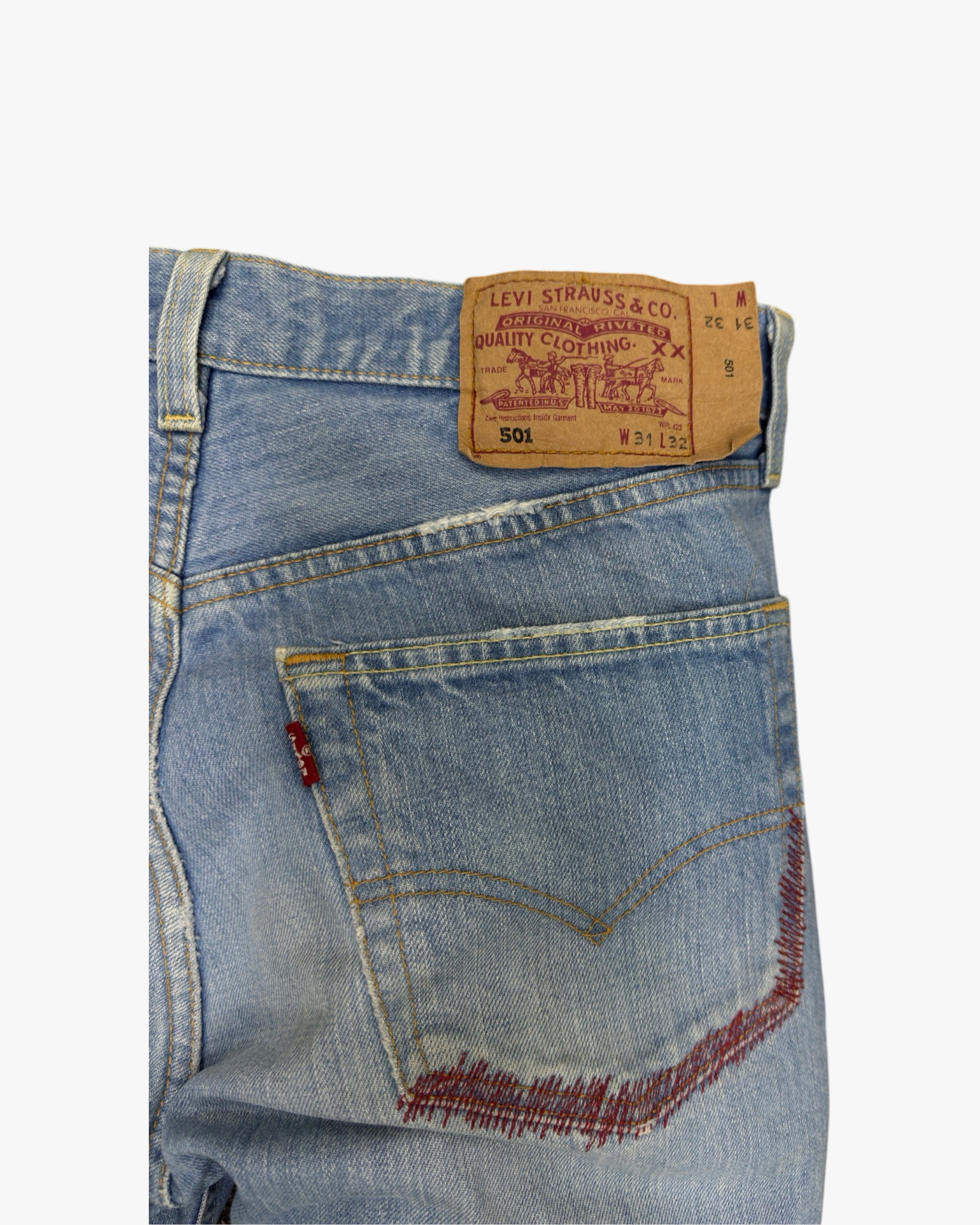 levi's 501 W31L32