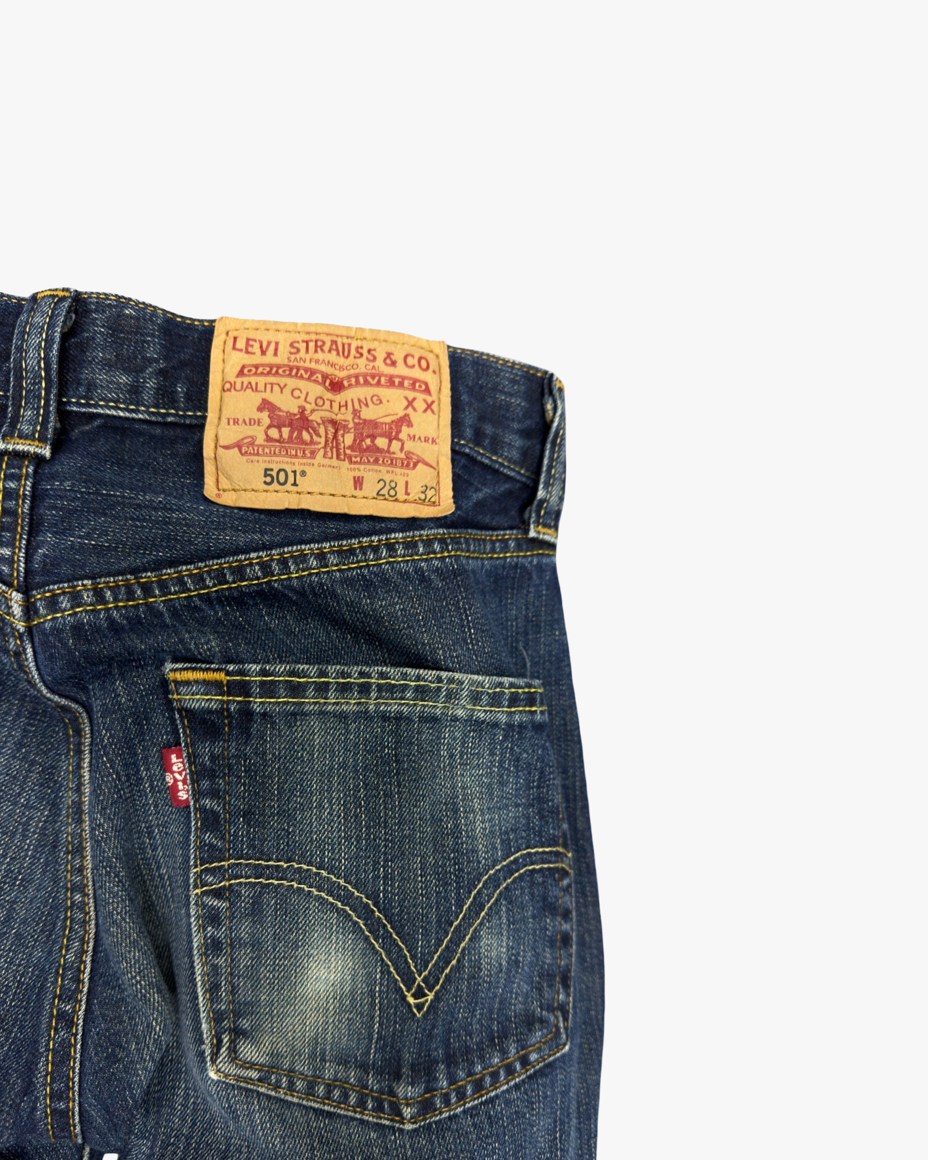 levi's 501 w28l32