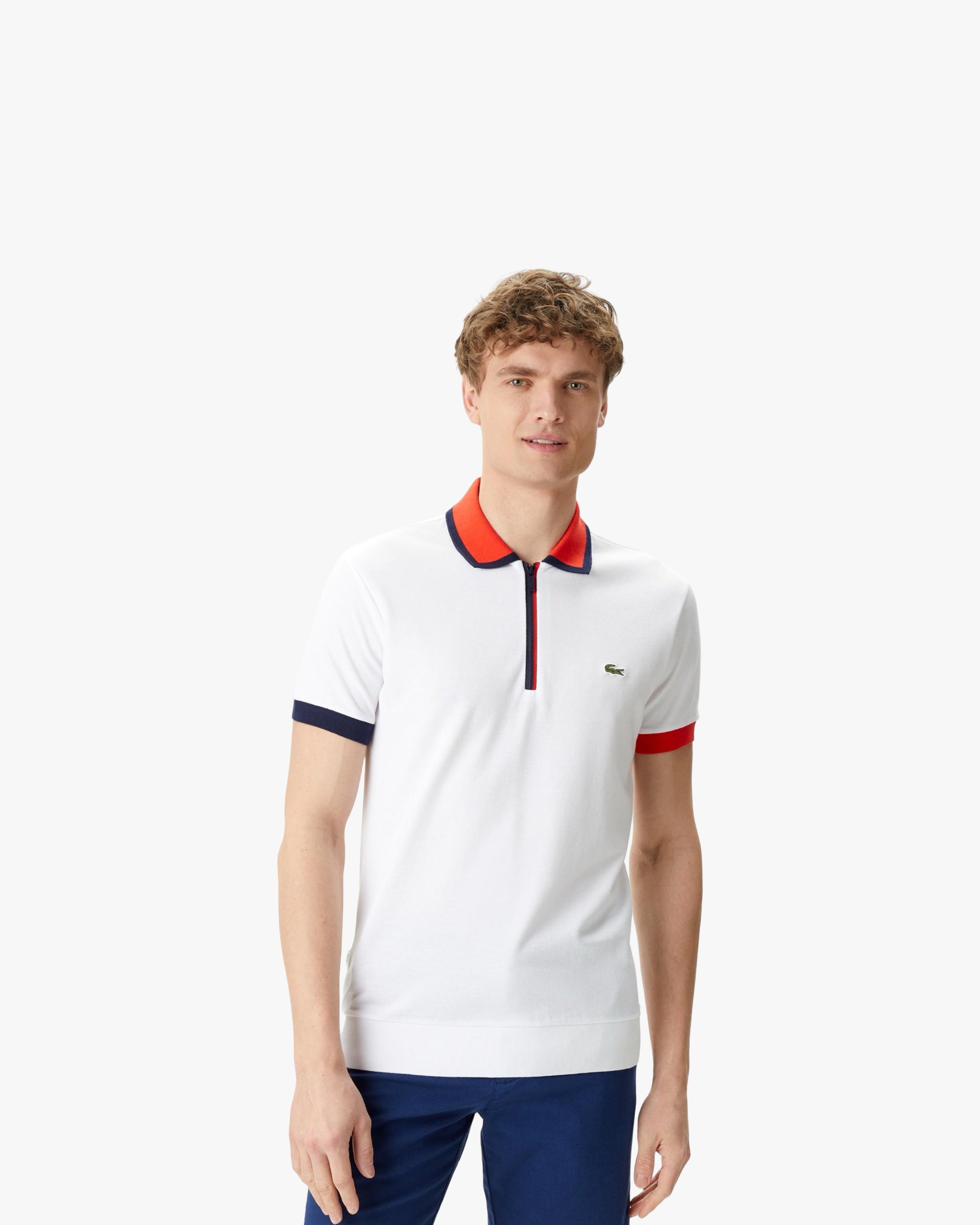 Lacoste zipper