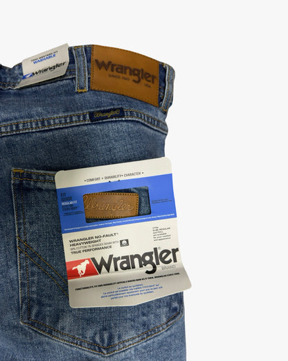 wrangler trim western fit light light stonewash