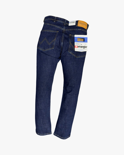 wrangler trim western fit dark blue