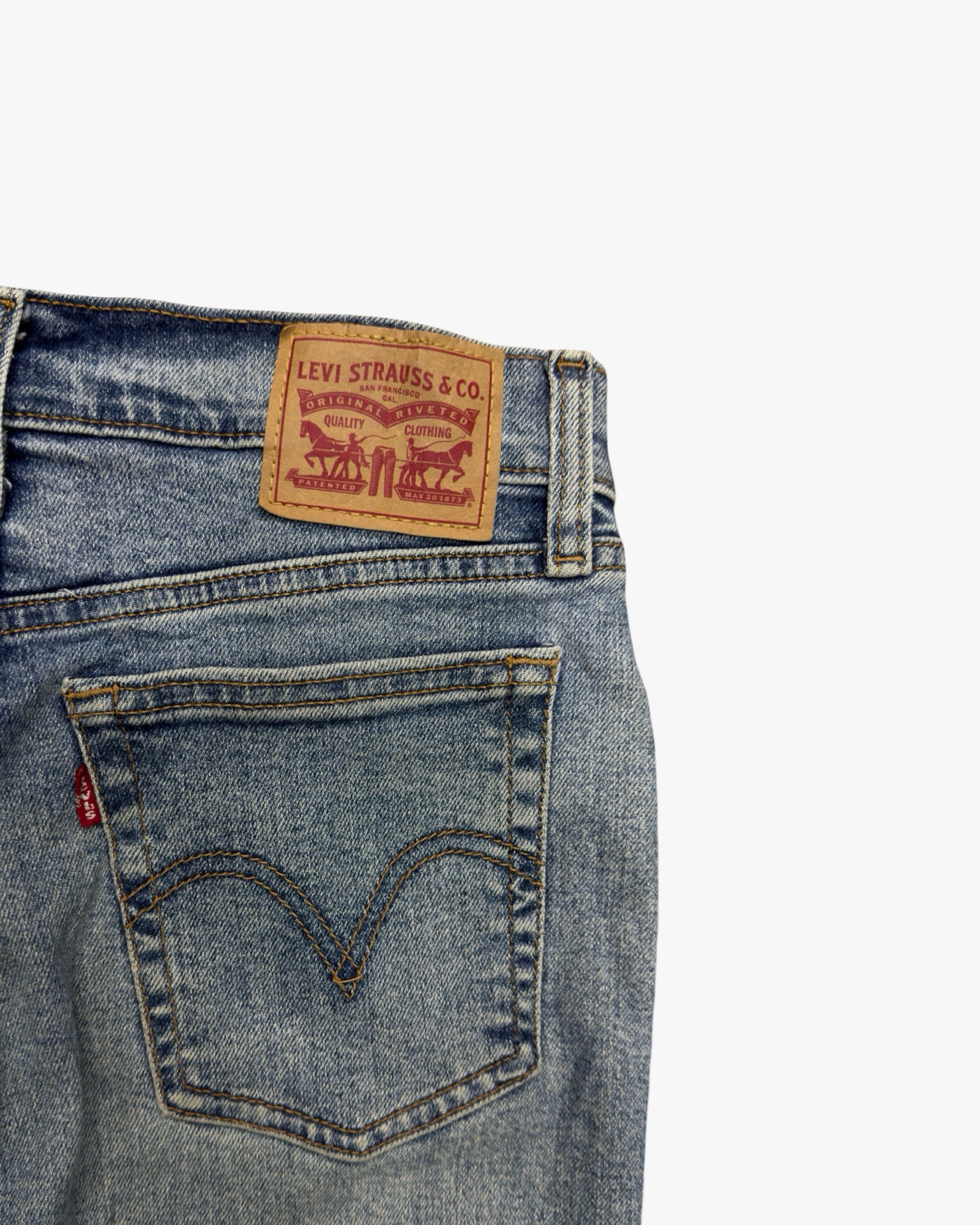 levi's wedge straight w26l30