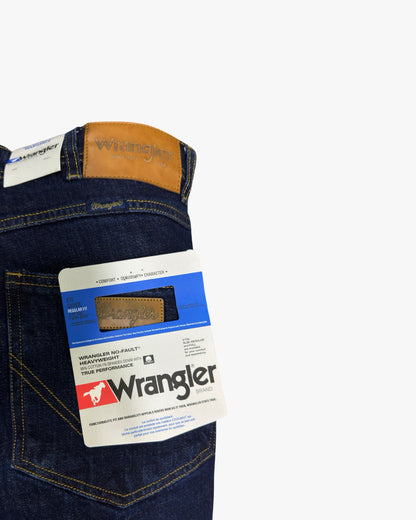 wrangler trim western fit dark blue