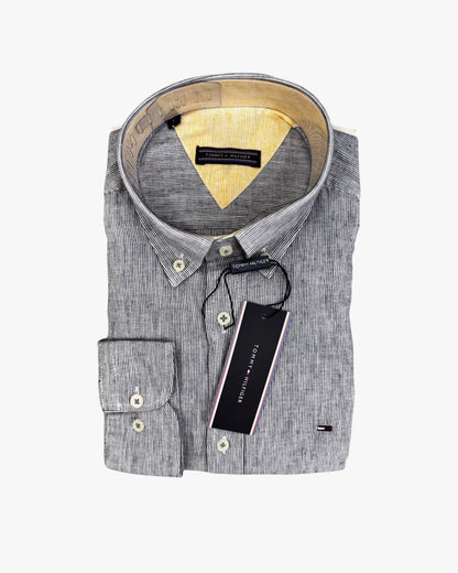 TOMMY HILFIGER striped linen