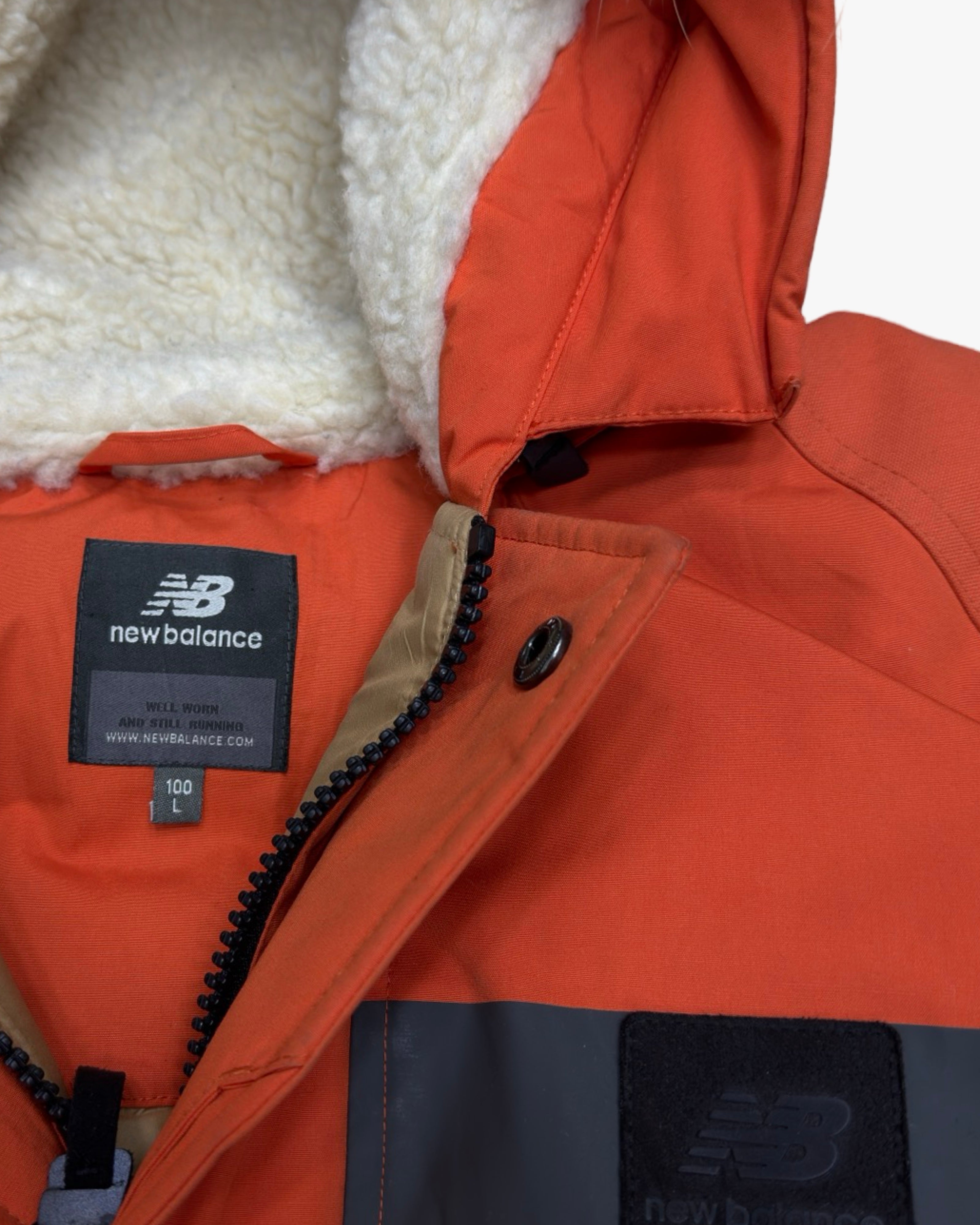 new balance bomber parka large
