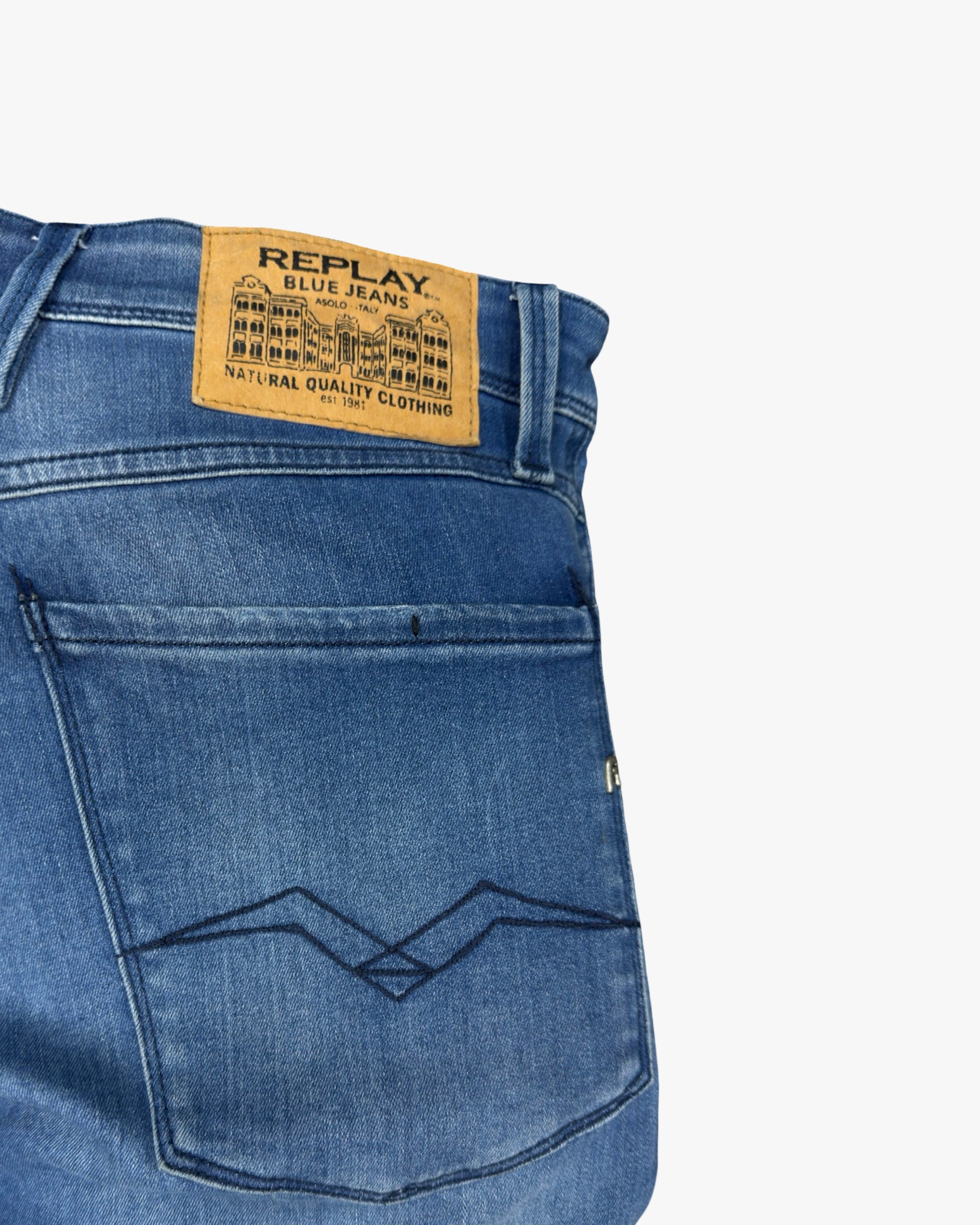 REPLAY BLUE JEANS ANBASS W34L32