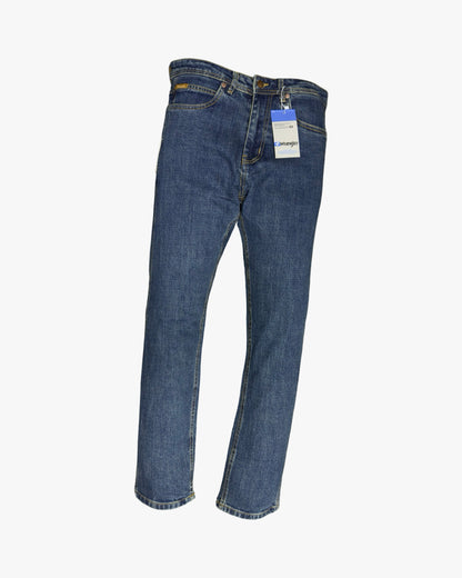 wrangler trim western fit green stonewash