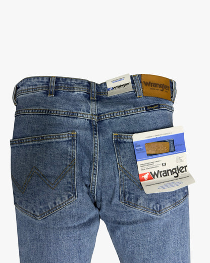 wrangler trim western fit light light stonewash
