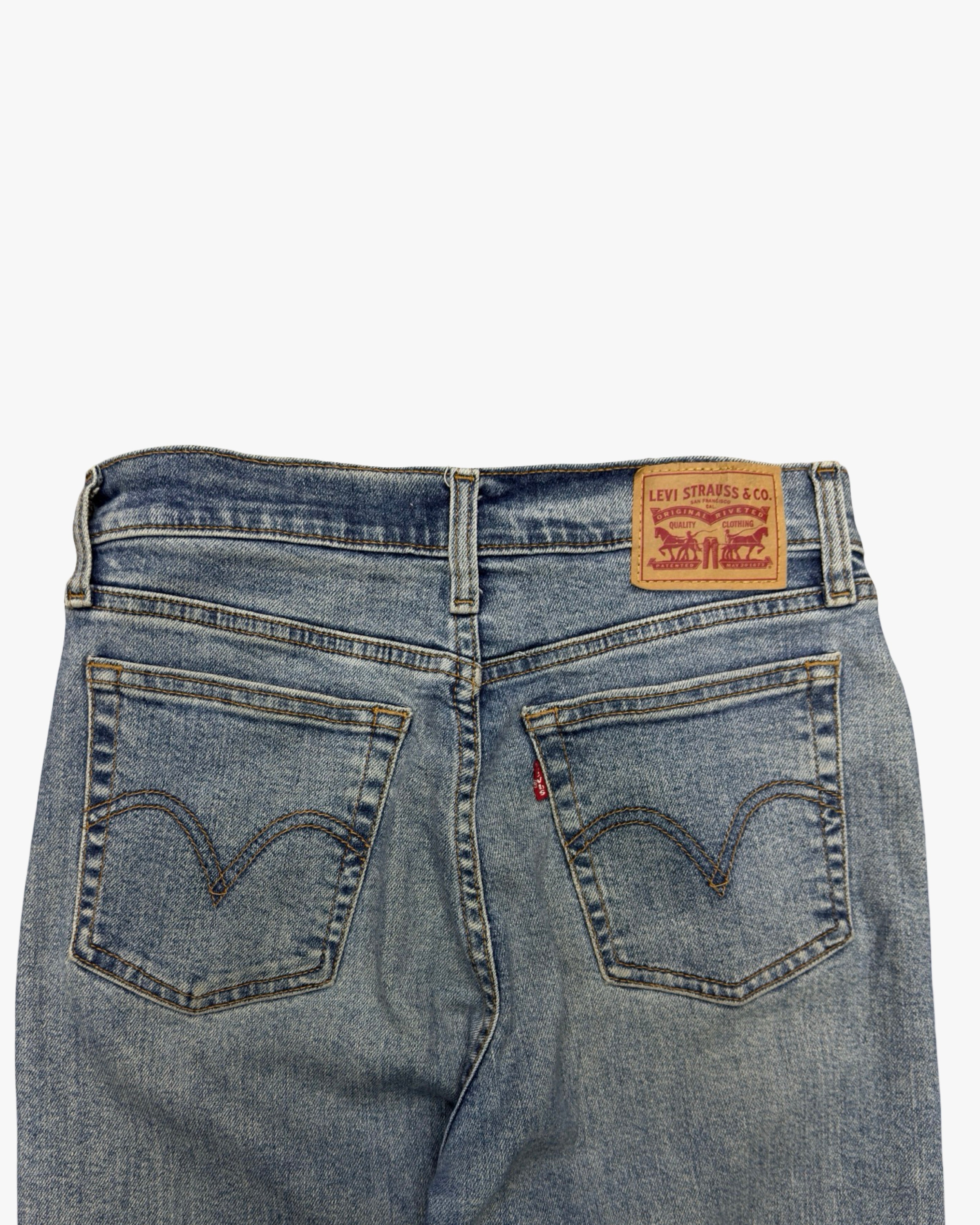 levi's wedge straight w26l30