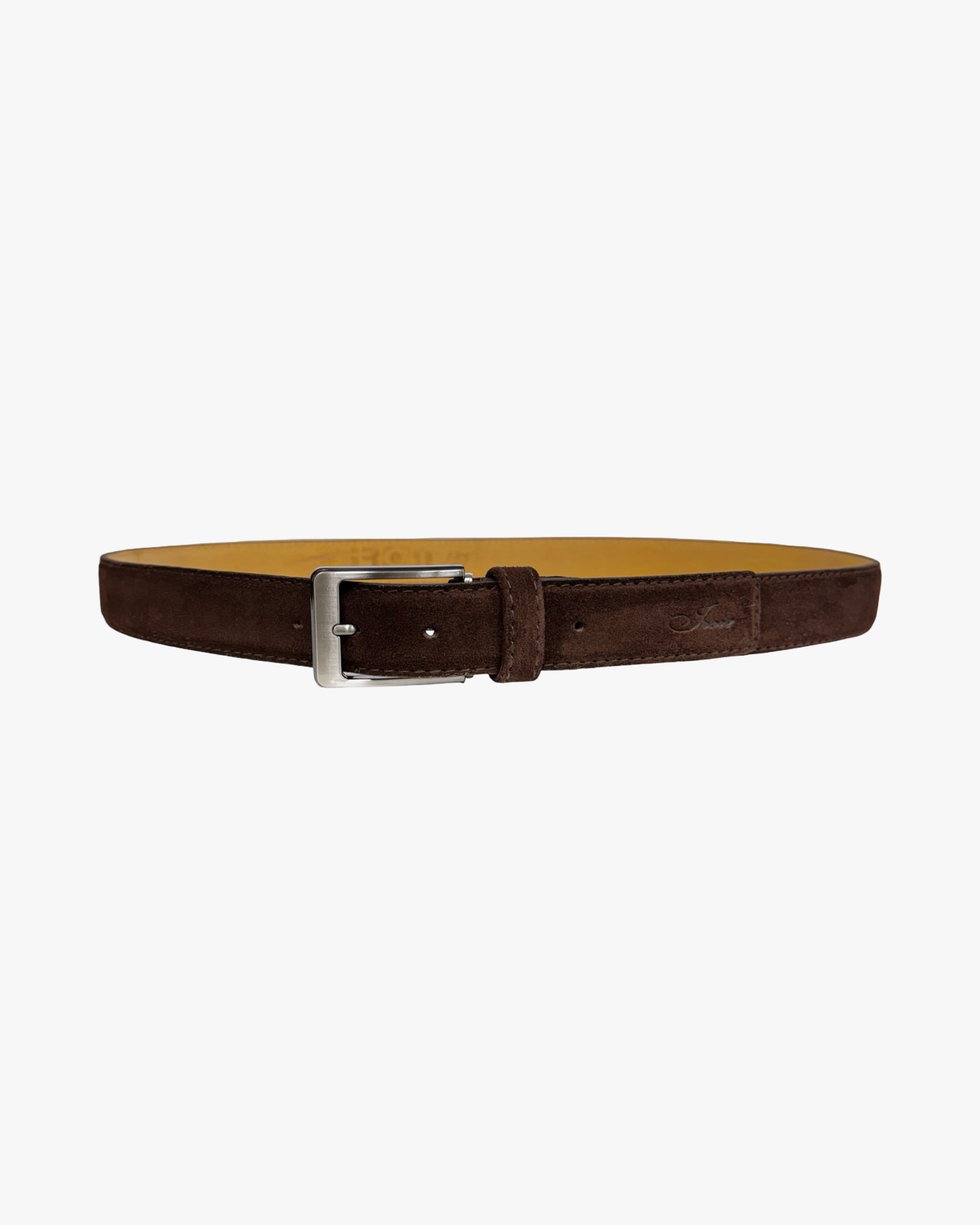 flair by passo sued leather cigar brown 33mm
